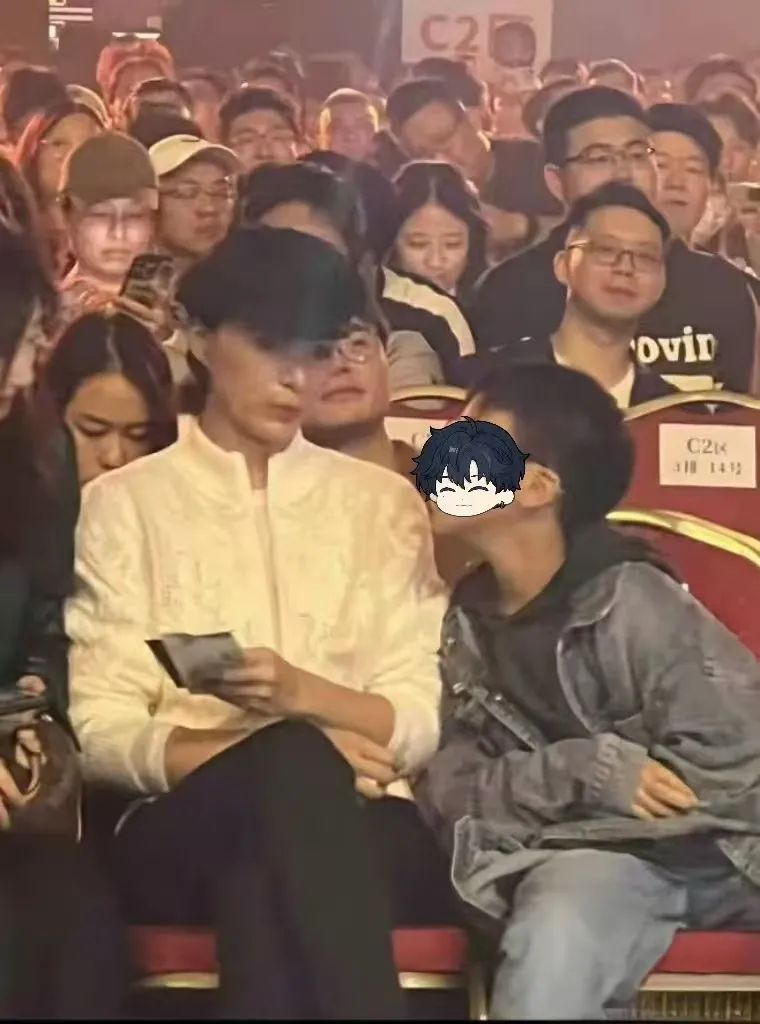 董卿母子刘谦演出惊艳亮相,儿子正脸首曝光