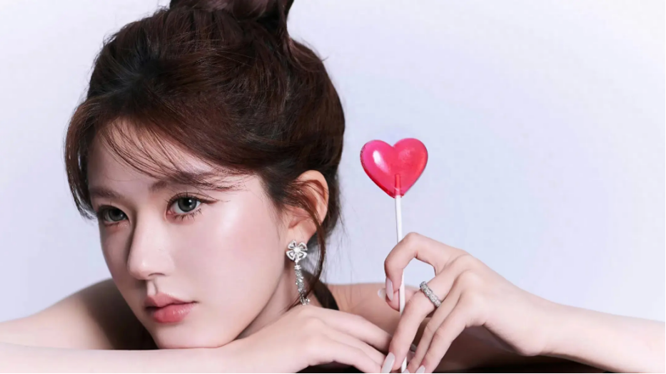 赵露思超市购物，素颜马尾展现自然美